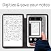 Catephe Reusable Whiteboard Notebook, A5 Erasable Smart Notebook, Portable Sketchbook with Wipe Cloth and Writing Pen for Students Kids Teacher