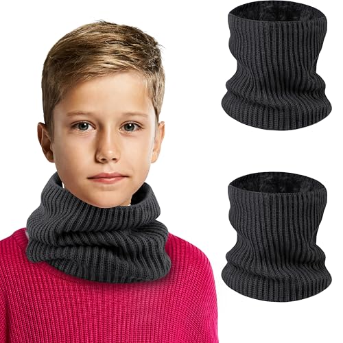 EGITEW Kids Neck Warmer Winter Neck Gaiters,Fleece Balaclava Cold Weather