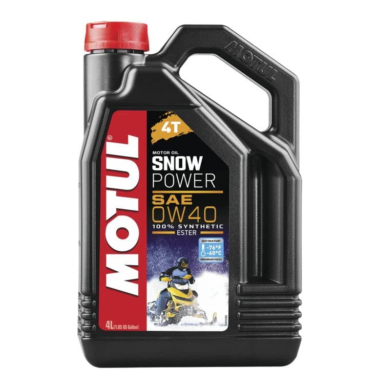 Motul Lubricants Snowpower 4T Synthetic Oil 0W40 4 L miniatura 1