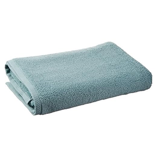 Home Source International MicroCotton Luxury Shower Towel, Aqua Blue
