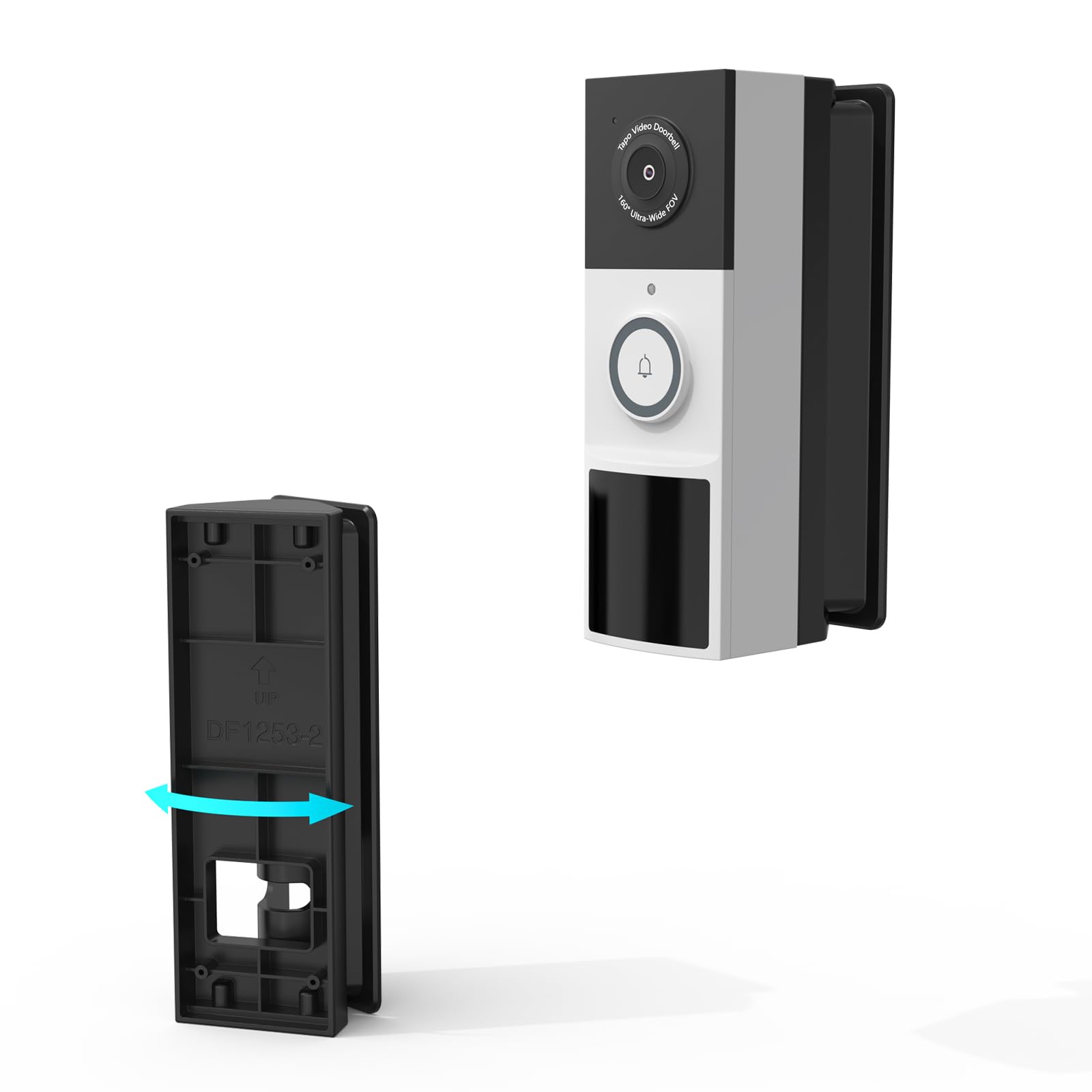 Amazon.co.jp: Tapo TP-LinkビデオドアベルカメラD210用アングル