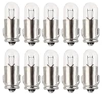 ShuoHui 10x BA7S Halogen 12V 1.2W GLÜHBIRNE MOTORRAD MOPED MOFA MOKICK INNENBELEUCHTUNG TRANSVAL GLÜHLAMPE 12V (12, Volt)