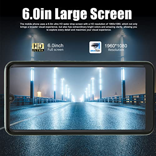 5G Mobiele Telefoon, Android-smartphone Ontgrendeld, 5G WiFi 4 GB RAM 64 GB ROM-telefoon met Dubbele Kaartsleuf, 16 MP 8 MP HD-camera, Ondersteuning voor Mobiele Telefoons met Dubbele Simkaart WiFi - Afbeelding 7