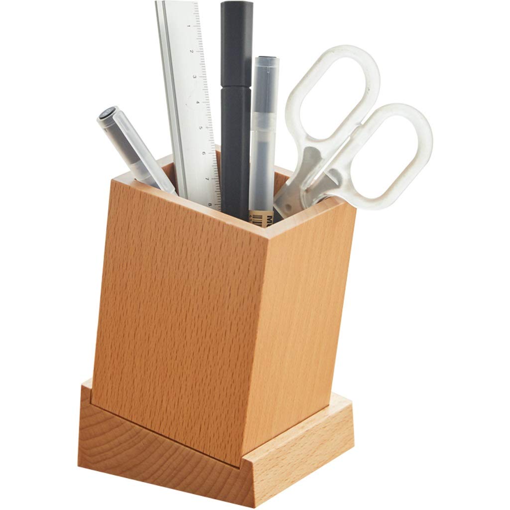 Biurko na długopis Długopis Długopis Długopis Uchwyt wielofunkcyjny Kubek Ołówek Materiały biurowe Przechowywanie Drewniane Długopisy Barrel Biurowy organizer na długopisy