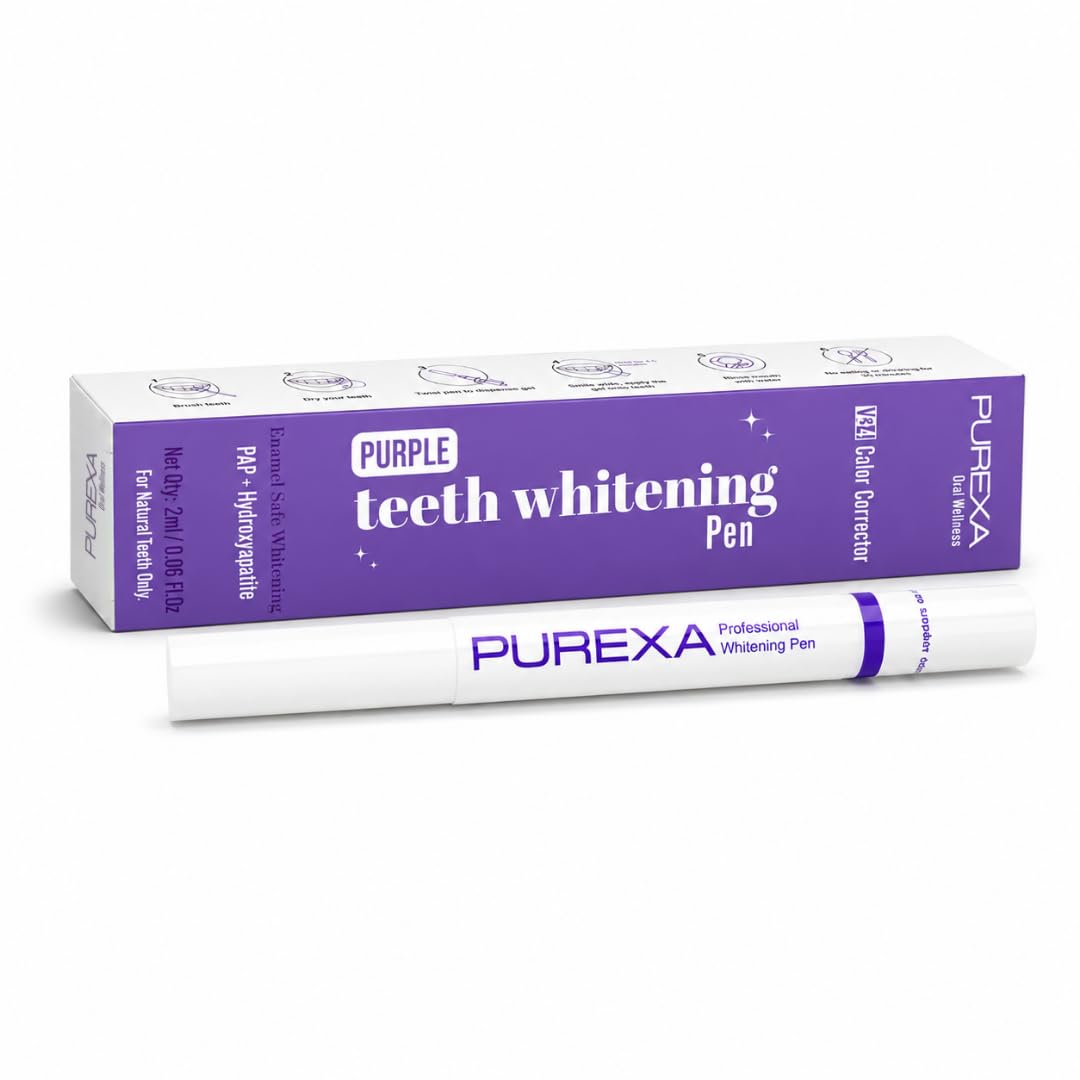 V34 Colour Correcting Teeth Whitening Pen | PAP+ Whitening Formula | Instant Colour Balance Technology | Precision Brush Applicator | Enamel Safe Daily Whitening Care | Pack of 1-image-10