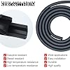 Strongthium 1/4 Fuel Line Hose Kit Gas Tube for Briggs and Stratton MTD Craftsman Troy Bilt Cub Cadet with 1/4 Gas Clamps Valve & Filters 6.6 FT #3