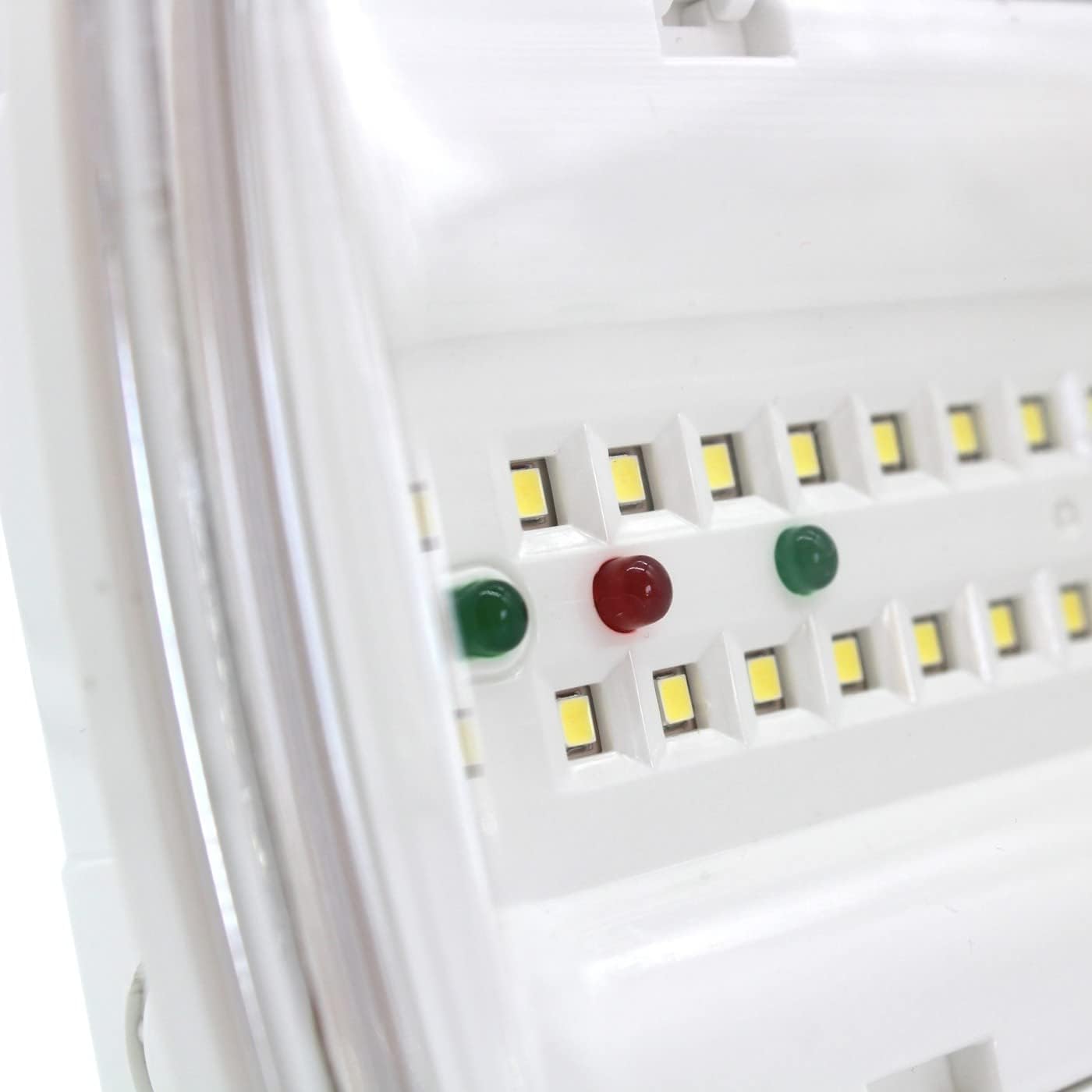 081 Store - 4X Lampada Di Emergenza Con 50 Led Completa Di Incasso E Batteria Luce Bianca 4W [Classe di efficienza energetica A]