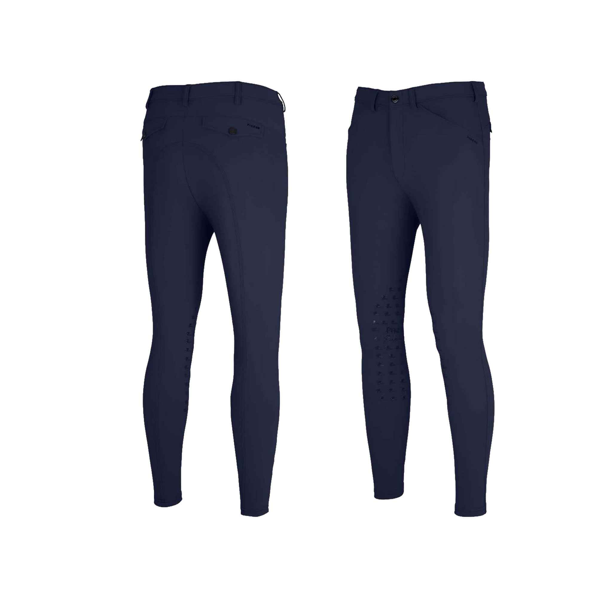Pikeur New Rodrigo Herren Reithose Kniebesatz Steel Grey