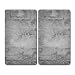 Produktbild Kesper | Multi-Glasschneideplatte 2er Pack, Material: Glas, Maße: 52 x 30 x 0.5 cm, Motiv: Beton, Farbe: Grau | 36540 13
