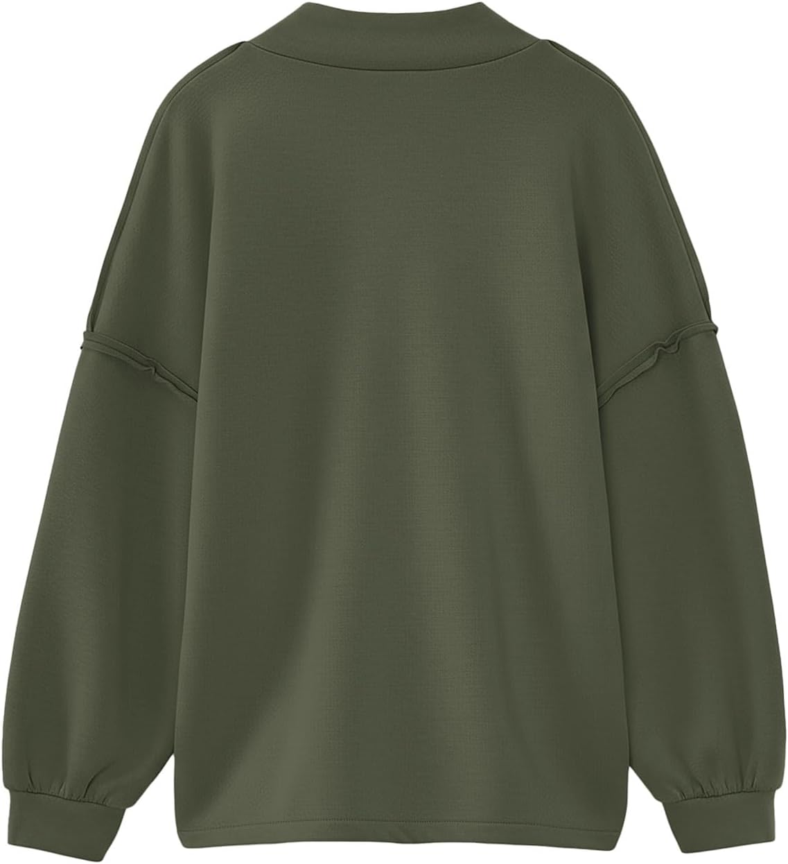 Disamer Jackets for Women Fall Fashion 2026 Casual Bomber Jacket Varsity Lantern Long Sleeve Outerwear Button Down Coat - Image 9