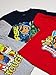 Nickelodeon Toddler Boys Paw Patrol 3 Pack Tee Bundle, Heather Grey/Red/Navy, 3T