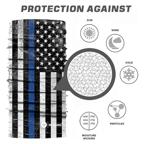 Image of Skull Face Sun Mask Half,Bandanas,Neck Gaiter, Headwear, Headband for Fishing, Hunting,Yard Work
