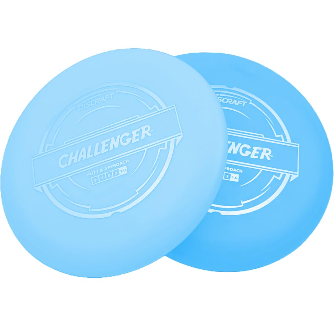 Discraft Putter Line Challenger - Putter Golf Disc 2 Pack - 170-174 Gram