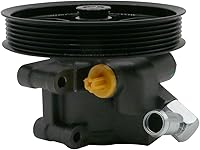 Vista 16 de Chefull 96-5205 Bomba de dirección asistida con polea compatible con Ford F-150 Lobo 2011-2014 V8 6.2L, BL3V3A696AA Bomba de asistencia eléctrica
