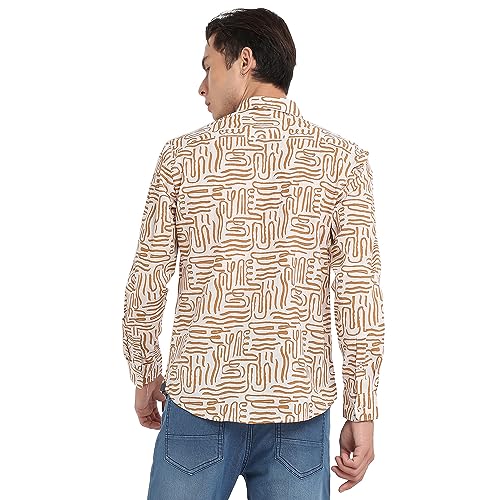 Image of Campus Sutra Men's Regular Fit Shirt