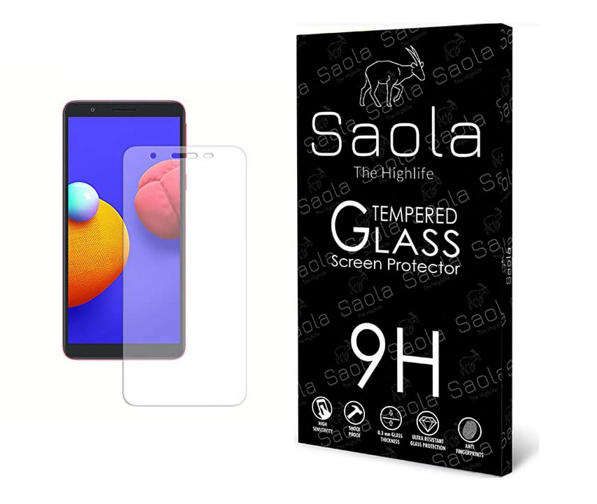 Saola 9H Clear Tempered Glass For Samsung Galaxy M01 Core / A01 Core (PACK OF 1) with Free Installation Kit. Full screen Coverage - 6.58 inch (B09WLTFFYX) Amazon Price History, Amazon Price Tracker