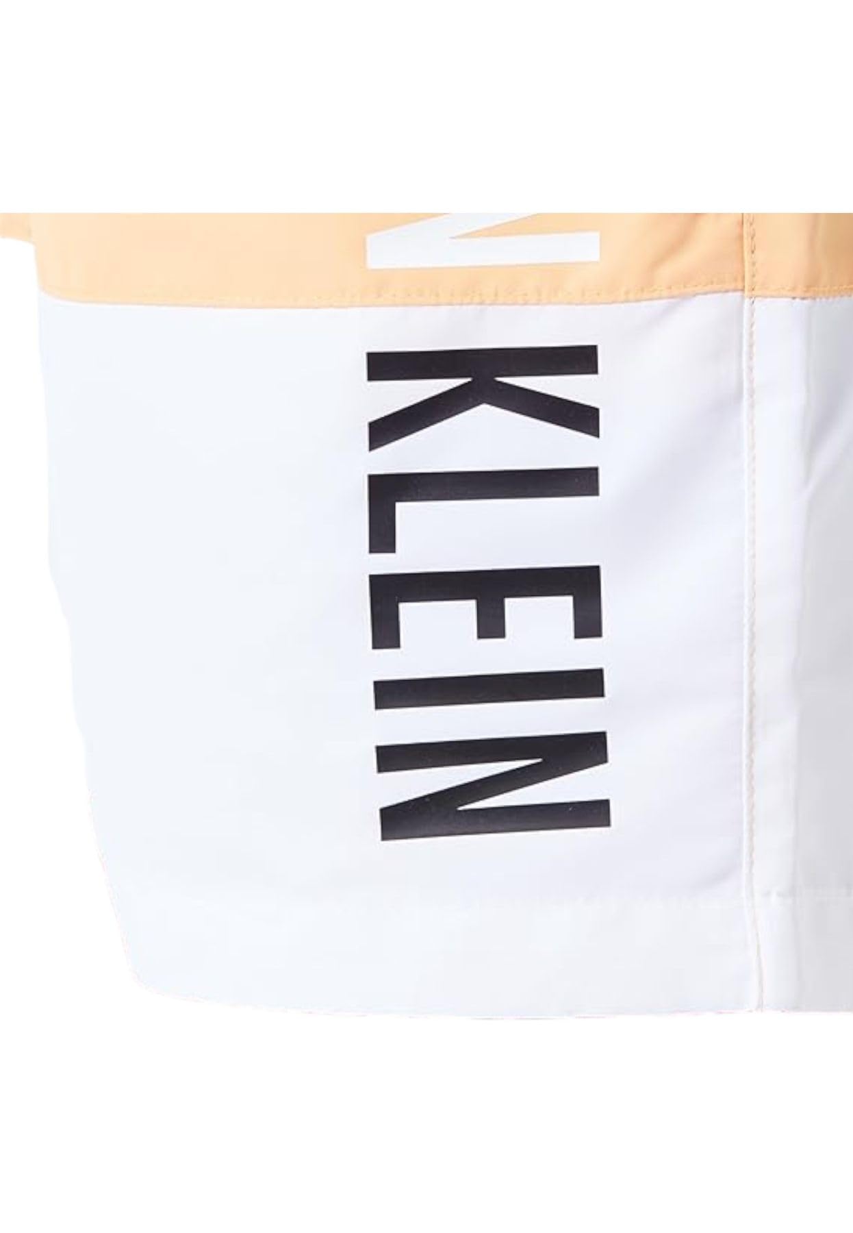 Calvin Klein Boxer de Playa para Hombre CK Bañador de Piscina con Logo Estampado elástico y cordón en la Cintura artículo KM0KM00994