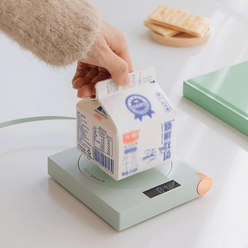 Electric Drink Cup Warmer Pad Beverage Heating Plate Electric Cup Warmer for Desk Use Electric Thermostat Coaster for Hot Cocoa Tea Milk Butter Heater
