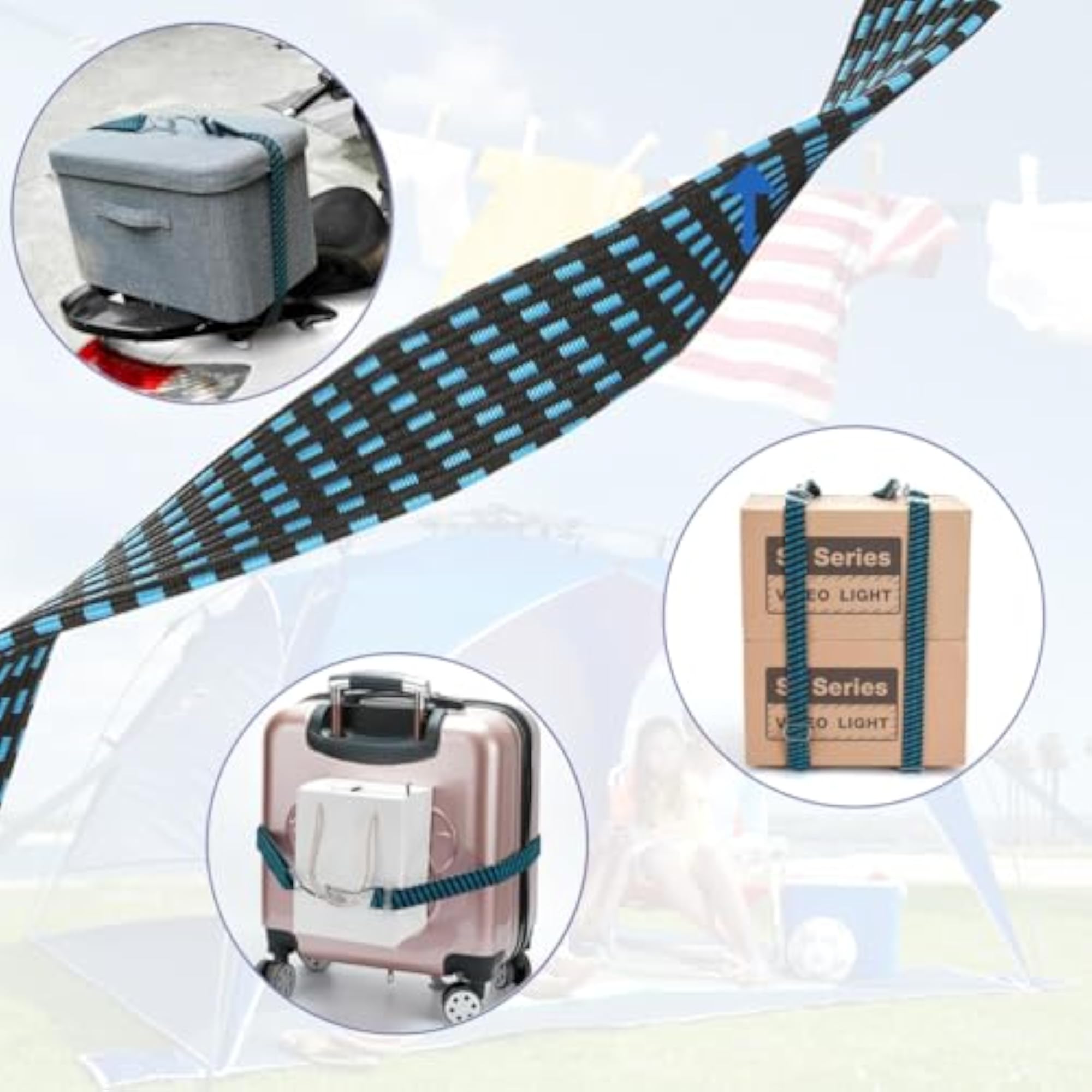 Bungee Cords for Luggage and Bike Use
