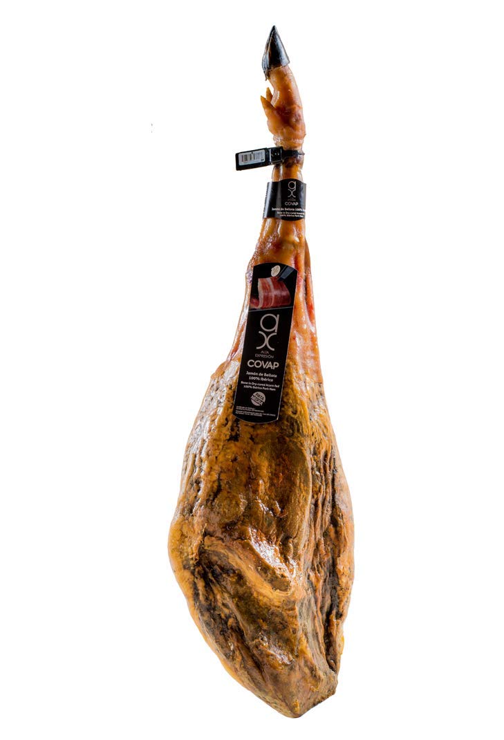 100% Iberico Pata Negra Bellota Schinken AX Plata von 7,5 kg