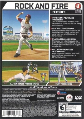 MVP 07 NCAA Baseball - PlayStation 2 image 4