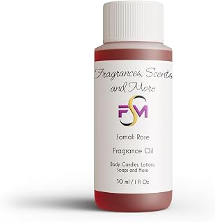 Somali Rose Fragrance Oil - 1 Fl Oz Plastic Bottle (30ml)