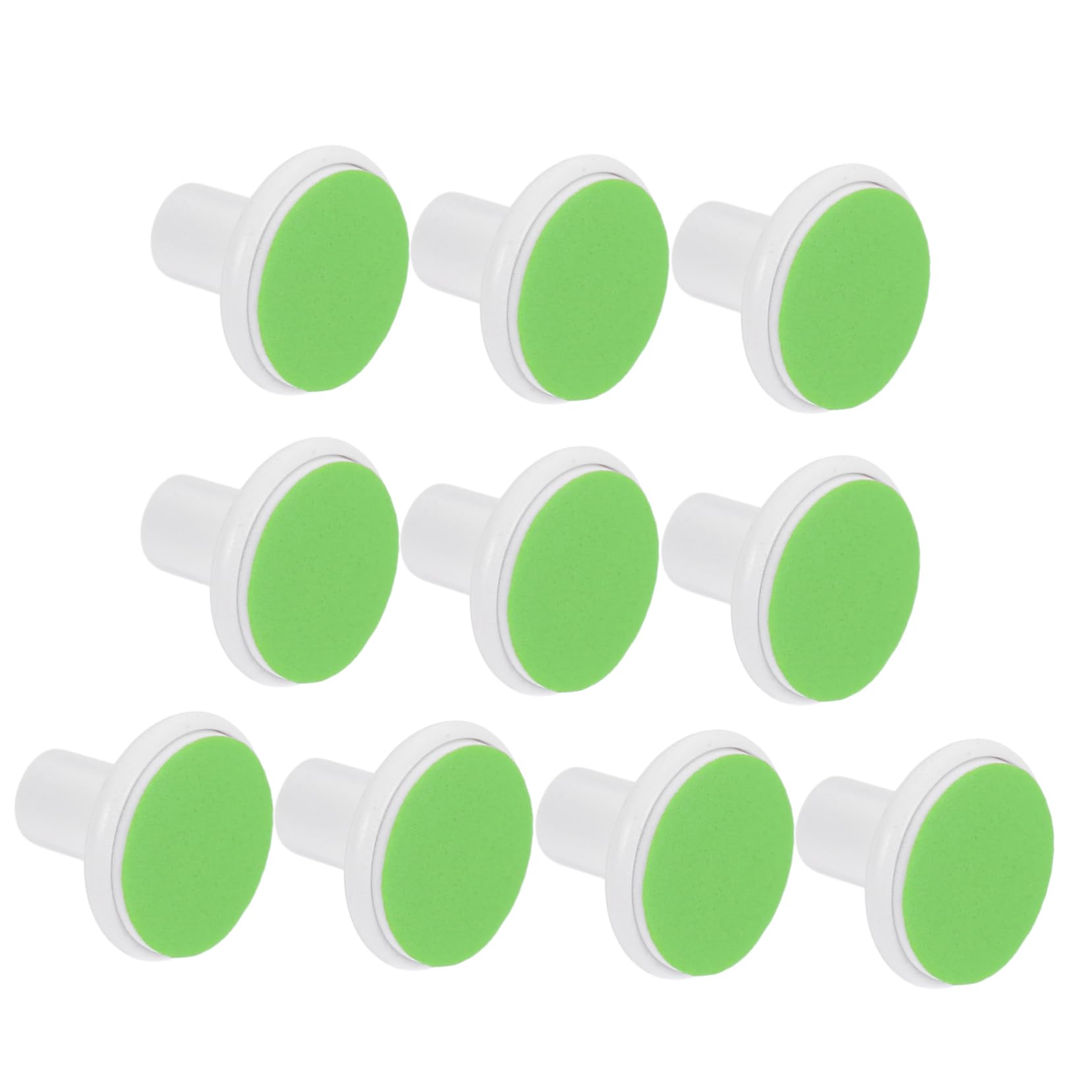 Ipetboom 10pcs Baby Nail Trimmer Replacement Heads Electric Grinding Tool Set for Infant Manicure