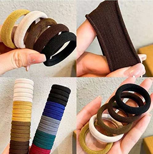 Hair Tie-Girls Hair Elastic Women Hair Tie Best Pack Pony Tail Holder,All In One~Rubber Bands For Hair Ties ** Comfort Carry**(40 Pieces - 2 Pack) #TOP5