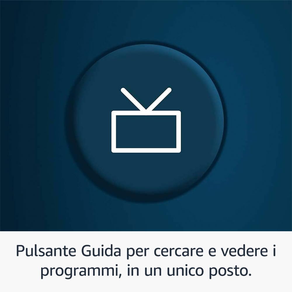 Telecomando vocale Alexa con comandi per la TV | Richiede un dispositivo Fire TV compatibile