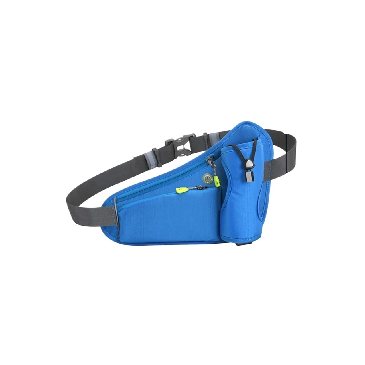 Riñoneras for Correr, Soporte for Botella de Agua, for Acampar al Aire Libre, Senderismo, Fitness, for Hombres y Mujeres, cinturón for Ciclismo, riñoneras Deportivas para Trotar(Blue Bag)