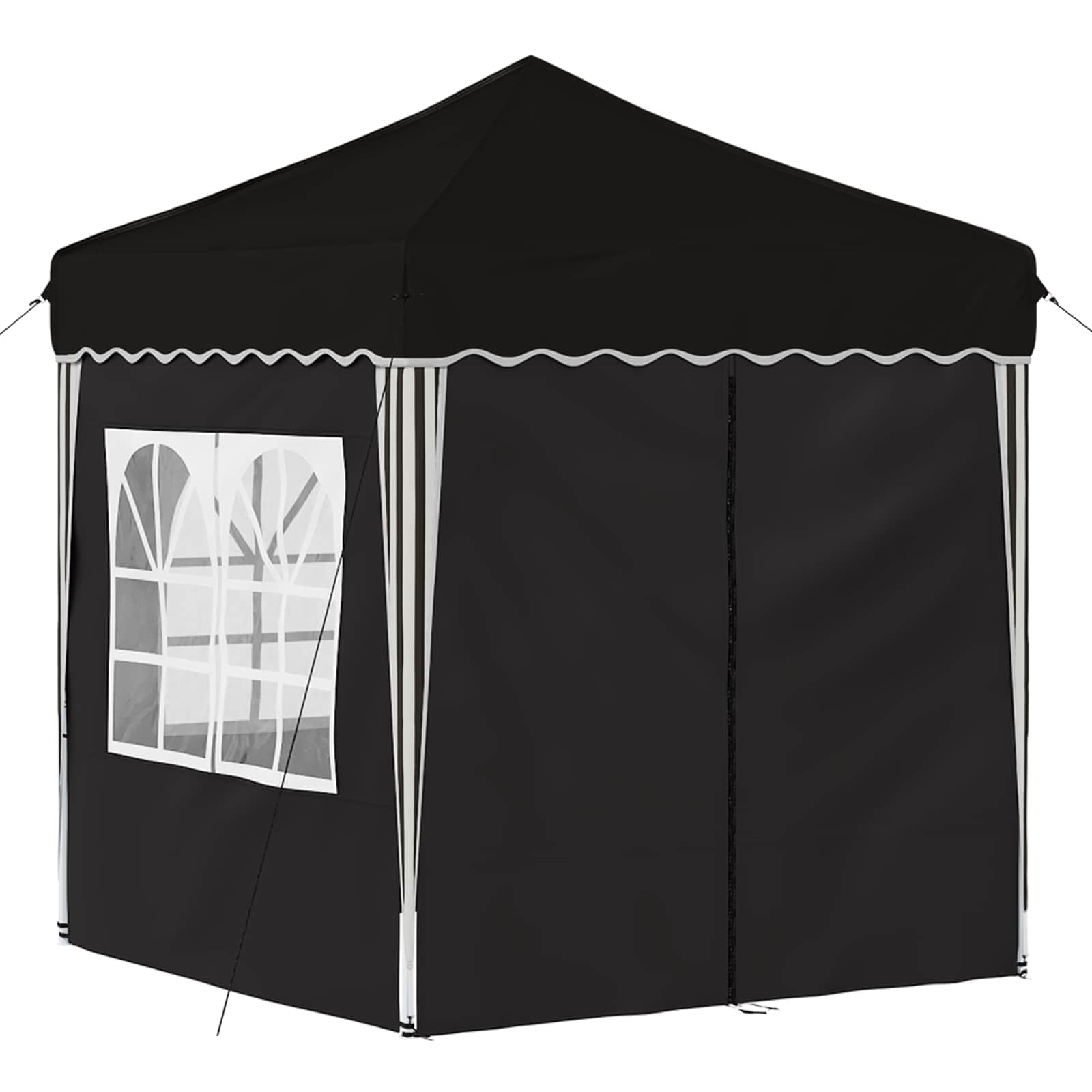 Namiot Pop Up 195 x 195 x 245 cm Czarny
