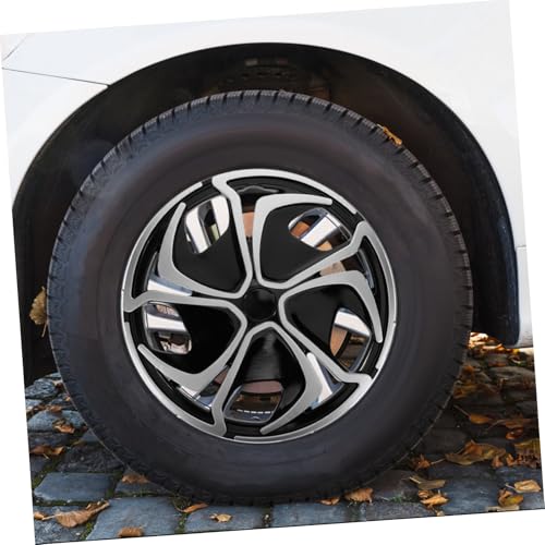 Enjoliveur de roue cache-moyeu central finition durable pour protection jante auto - 4