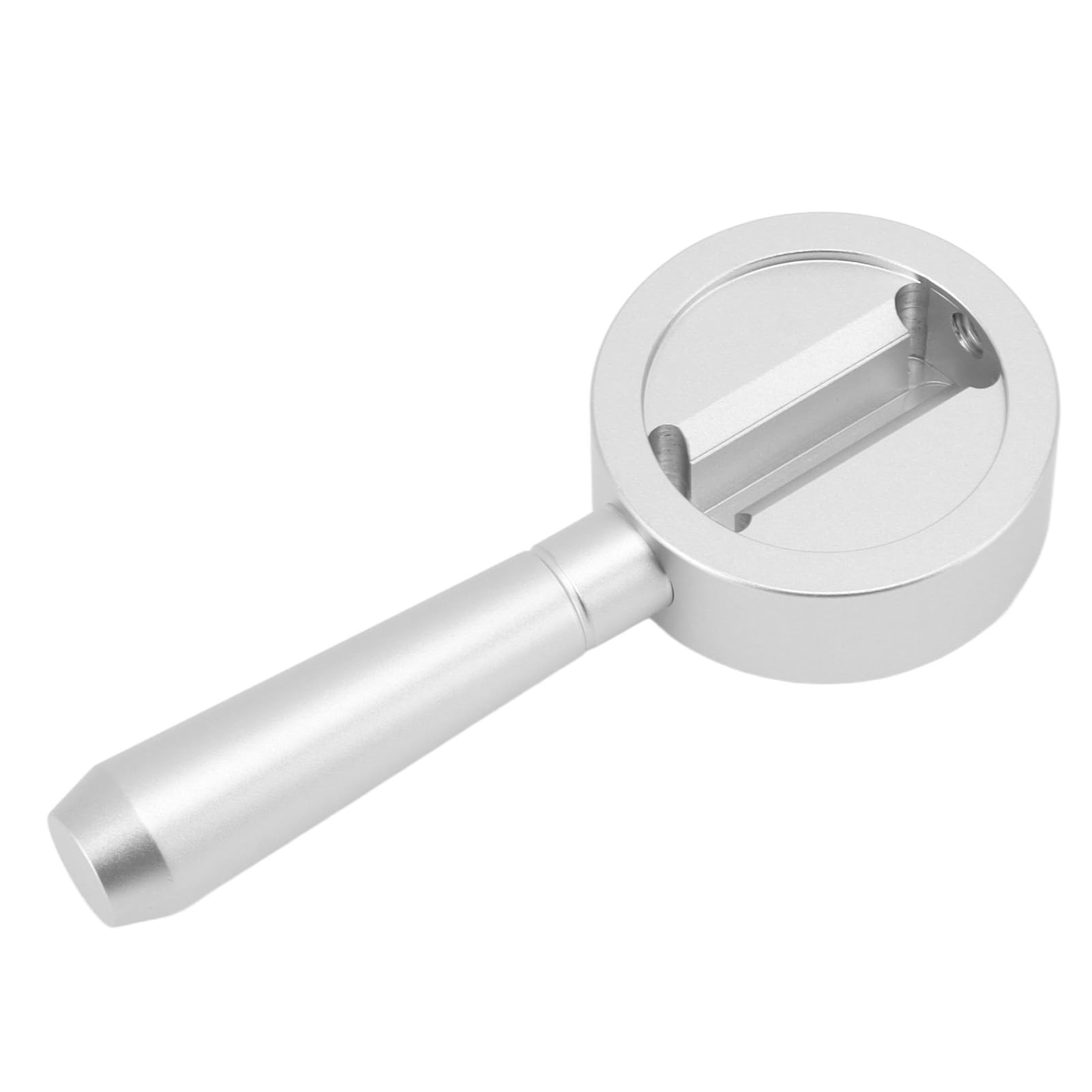 Coffee Machine Steam Lever Replacement for Sage BE870 875 876 Espresso Machine with Aluminium Alloy Easy Installation Labour Saving Design Glossy Finish (Silver)