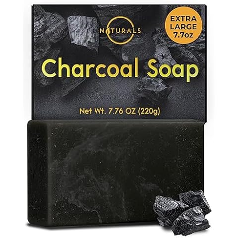 O Naturals Charcoal Moisturising Soap Bar Cover