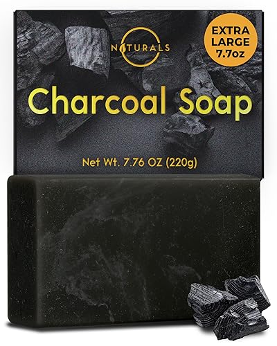 O Naturals Moisturizing Soap Bar (1pc, 220g) Natural Soap Bar for Face & Hand - Body Wash Bar - Charcoal Soap