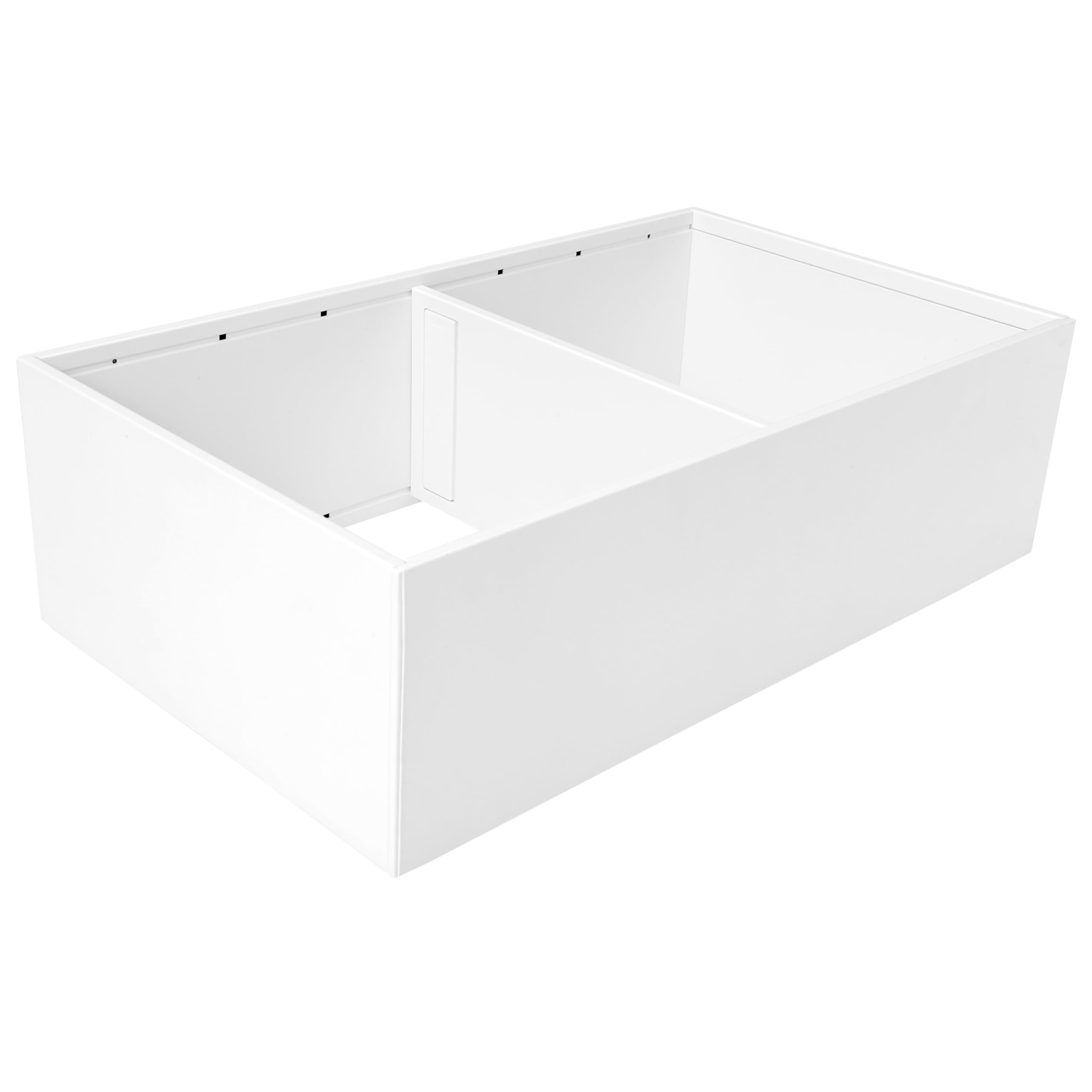 Blum AMBIA-LINE Schubladen-Organizer Stahl 37×22×11 cm | Seidenweiß | Küche | Magnetplattenhalter – kein Verrutschen | Schubladen Organizer aus formstabilem Stahl | Modular erweiterbar | Für Küche & Bad