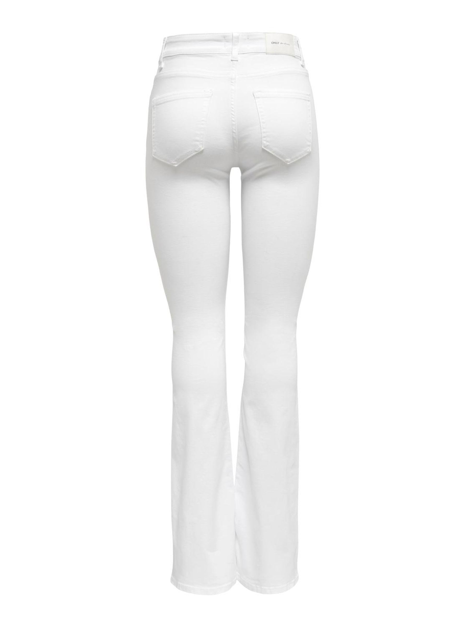 Only - Onlblush Mid Flared DNM Rea0730 Noos, Jeans Donna