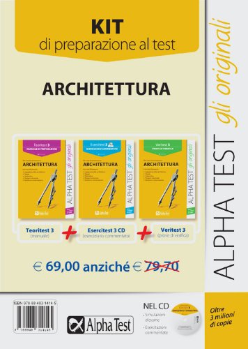 Kit di preparazione al test. Architettura - Teoritest 3. Esercitest 3 + CD. Veritest 3 Kit di preparazione al test. Architettura - Teoritest 3. Esercitest 3 + CD. Veritest 3