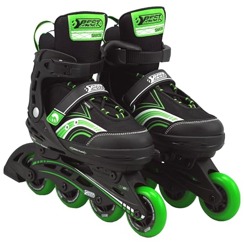 Best Sporting Inline Skates Kinder I Rollschuhe größenverstellbar 29-34 I...