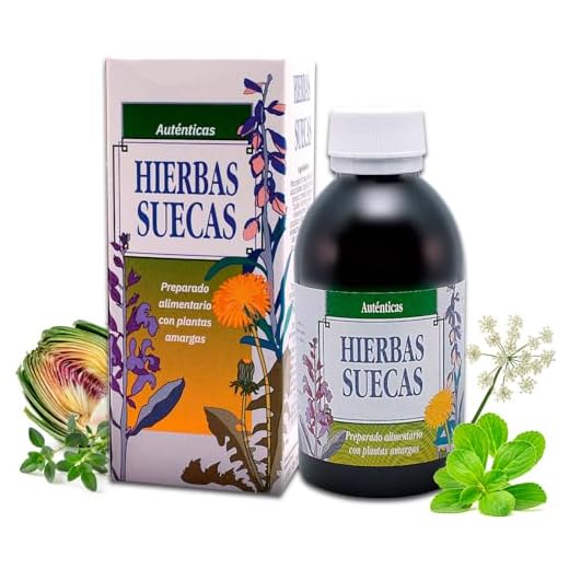 Espadiet Hierbas Suecas Jarabe – Alcachofera, Angélica, Tomillo e Ingredientes Naturales – Salud Digestiva e Intestinal – Salud del Hígado – Purifica y Favorece la Acción Hepática – Frasco de 200ml