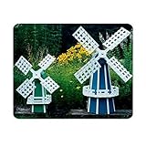 Woodcraft Project Paper Plan to Build Garden Windmill 2 Pack