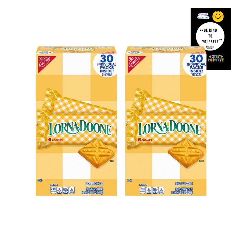 2 Pack Lorna Doone Shortbread Cookies 1.5 oz., 60 pk. Maker Explorador Private Label