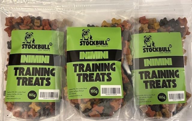 Inimini Mix Training Treats - (3 x 165g Packets) Puppy/Tiny Dog
