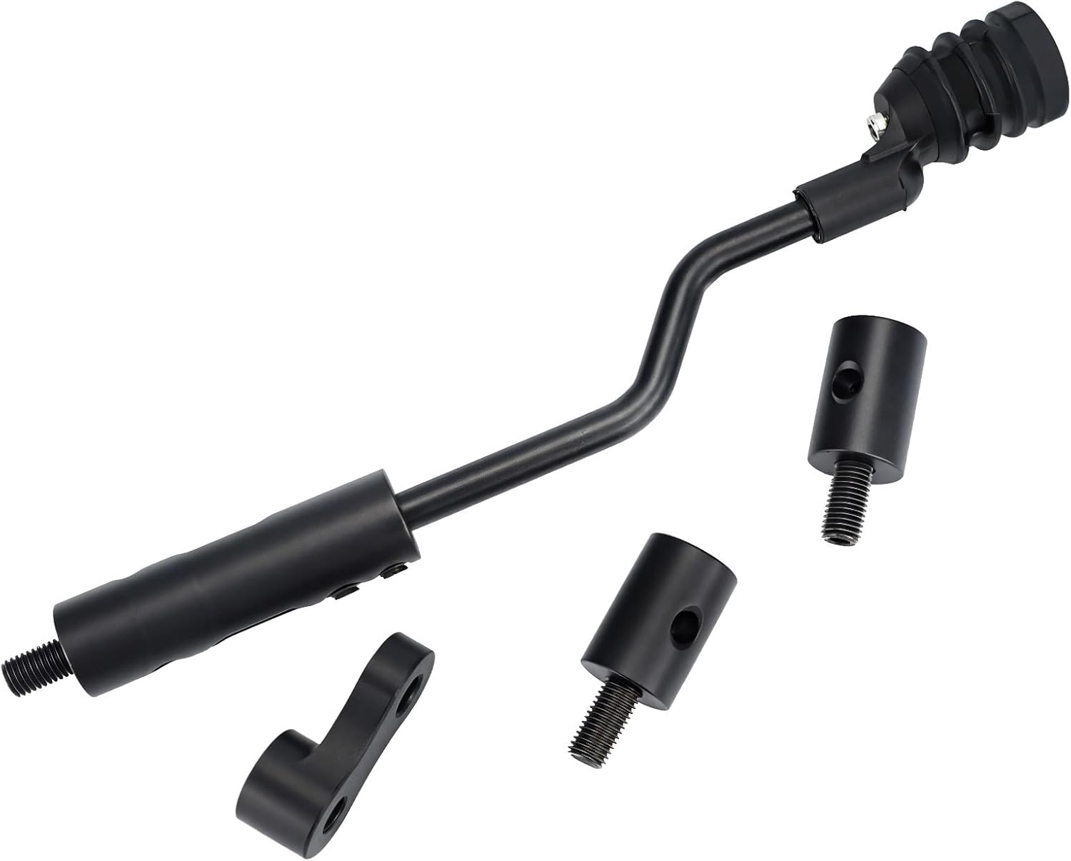 Archery Stabilizer with Adjustable Metal Arms and Multi-Point Mounts, Reduces String Noise and Improves Shooting Control