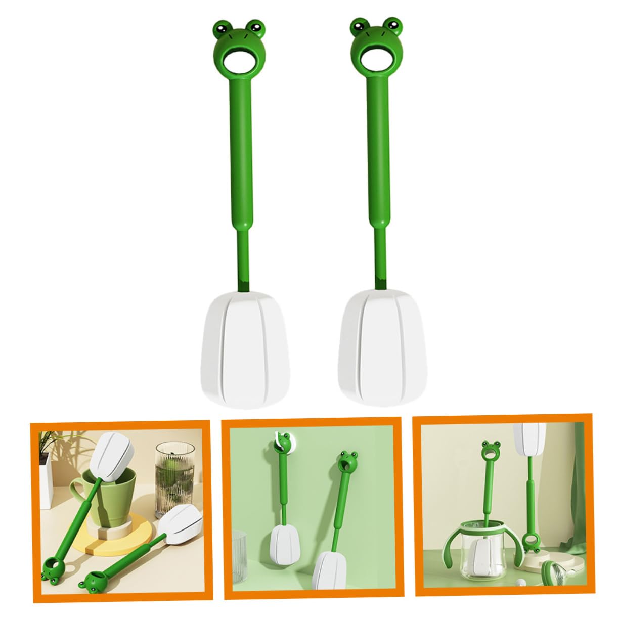 VALICLUD 5 Series Limpieza para Mango para Tazas Y Biberones Accesorio De Limpieza Práctico Y Seguro 2 Piezas X 5