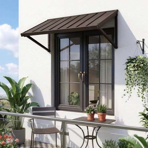 SHPAI 40x24 in Metal Awning