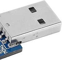 Vista 7 de Módulo adaptador de convertidor USB a UART, módulo convertidor USB a I2C Componentes electrónicos portátiles Cable de puente práctico