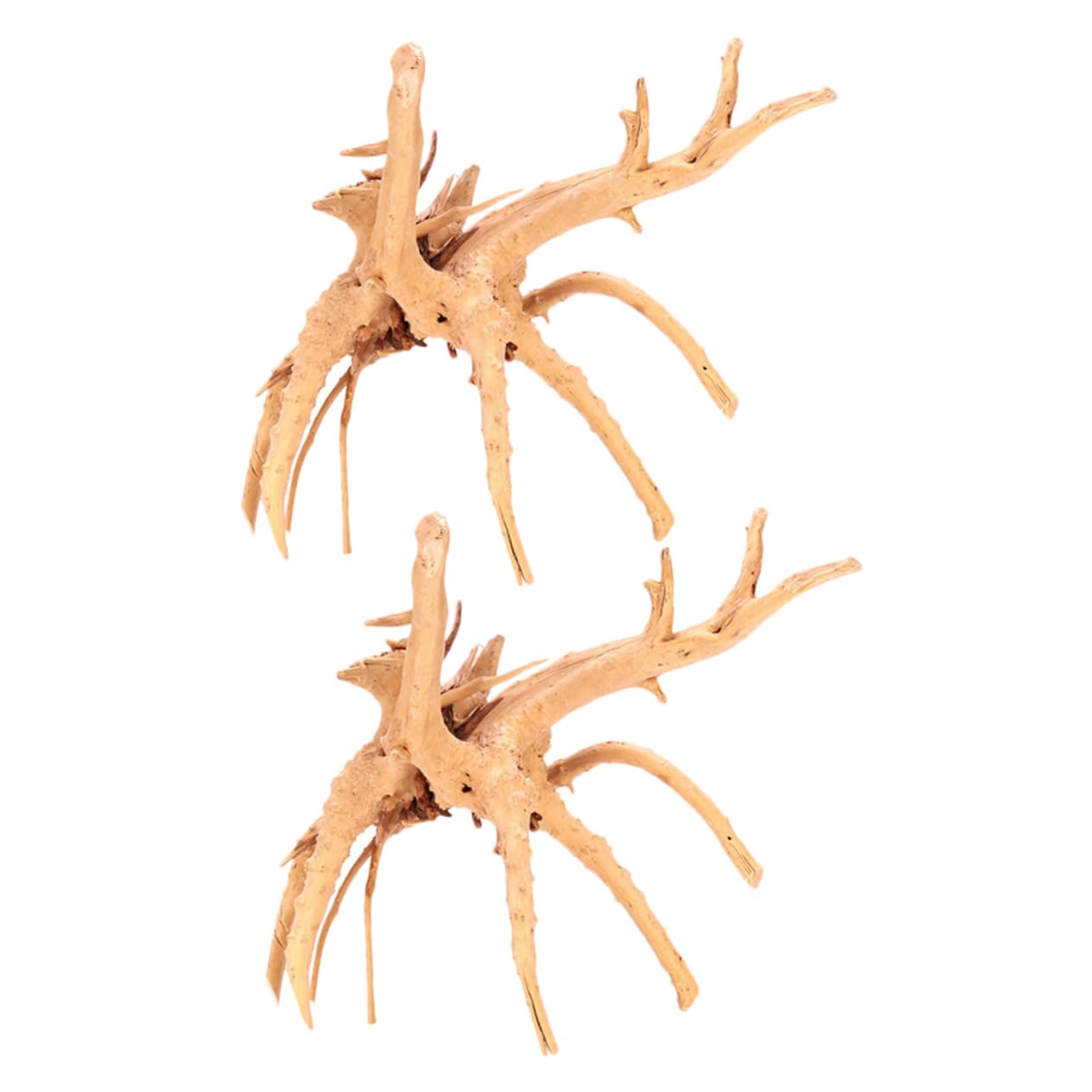 BESPORTBLE Natural Driftwood Decorations 2pcs Rhododendron Root Driftwood for Aquarium Fish Tank Ornament Tree Root Decor