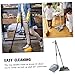 minkissy 1set Handle Soft Bristle Broom and Dustpan for Home Cleaning Ergonomic Design for Easy Sweeping and Debris Pickup for Indoor and Outdoor Use Random Style