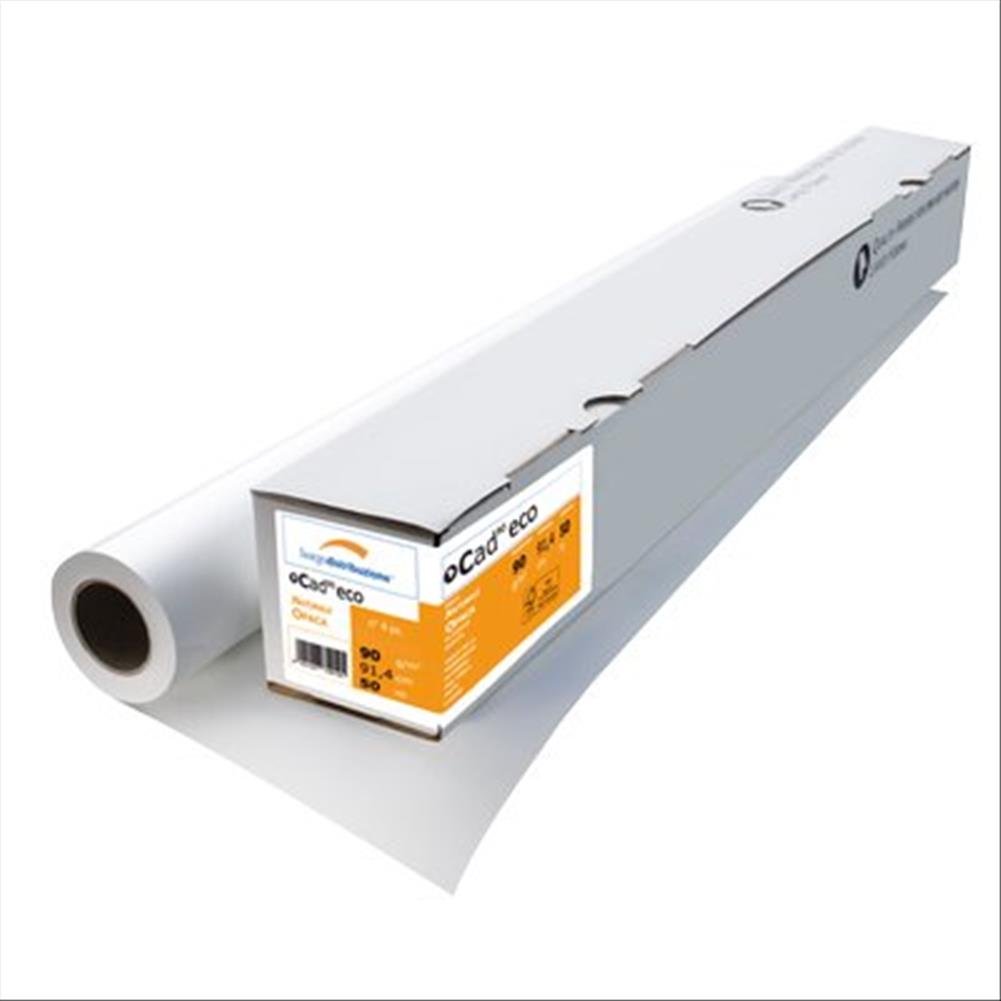 Burgo 144/173 Carta Plotter Burgo, Cad, 61 cm, 50 m, 80 G/Mq, 144/173, Confezione 4